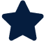 A star is shown in the middle of a green background.